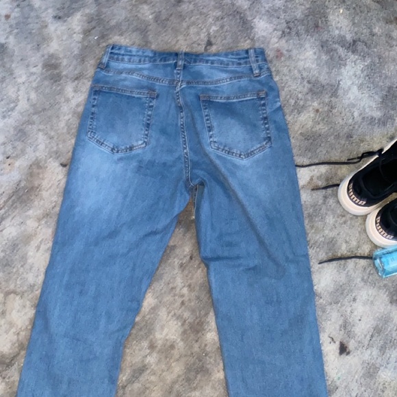 Butterfly patch jeans - Picture 2 of 2